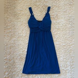 🎯 3 for $15 🎯 Slate blue dress with silver detail Juniors size Large